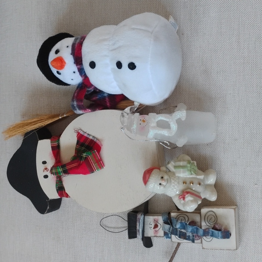 Festive Snowman Christmas Decor